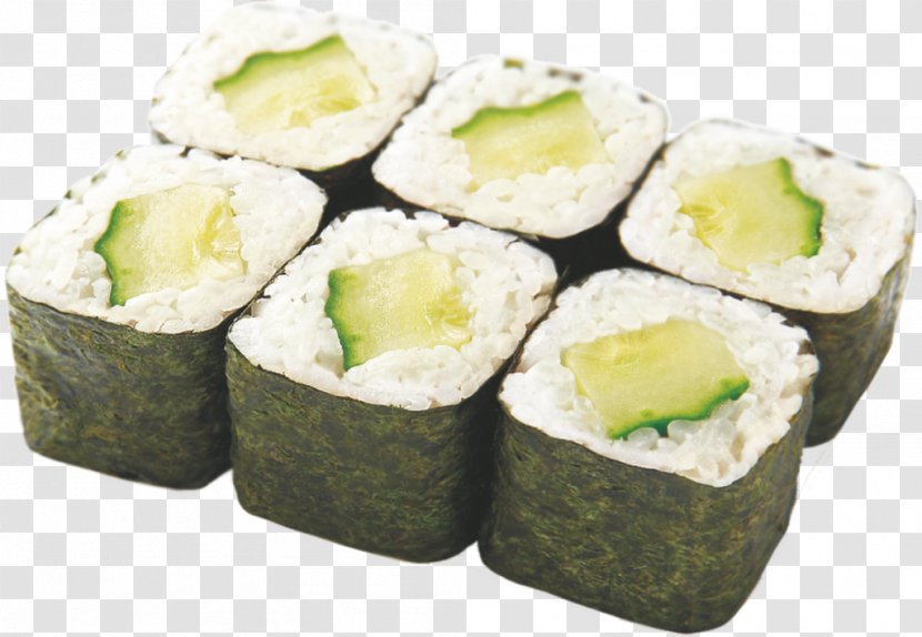 Makizushi Sushi California Roll Pizza Unagi - Vegetarian Food Transparent PNG