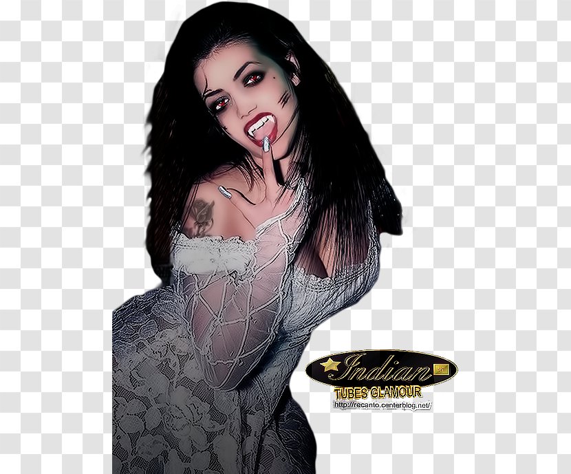 Victoria Francés Vampire Dark Fantasy Goth Subculture - Silhouette Transparent PNG