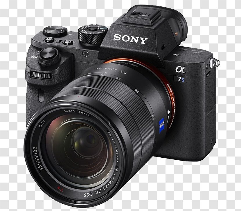 Sony A7 II ILCE-7M2 24.3 MP Mirrorless Digital Camera - Accessory - 1080pBlackBody Only α7 III Interchangeable-lens 索尼Camera Transparent PNG