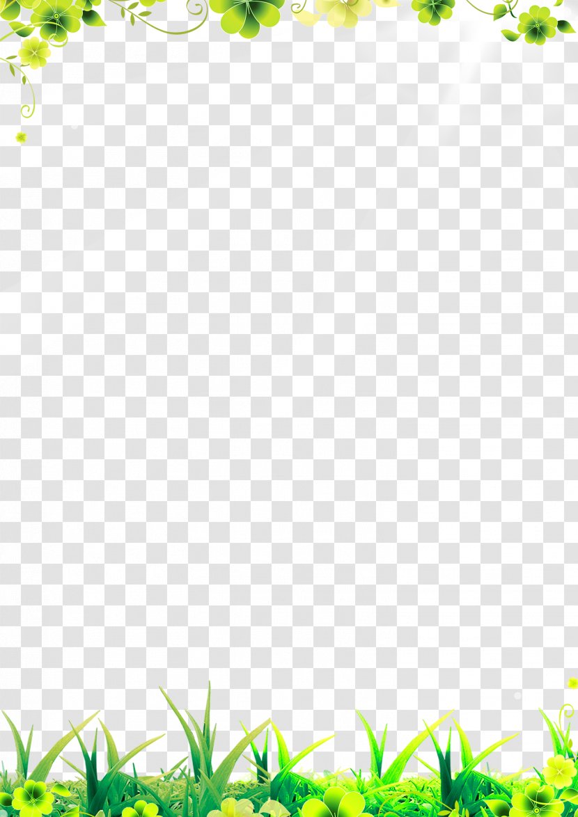 Four-leaf Clover Download - Luck - Four Leaf Background Pattern Transparent PNG