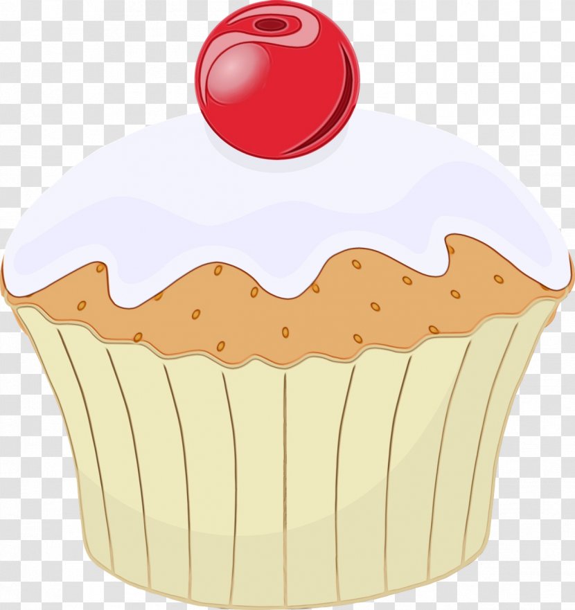 Baking Cup Cupcake Muffin Clip Art Food - Paint - Cake Icing Transparent PNG