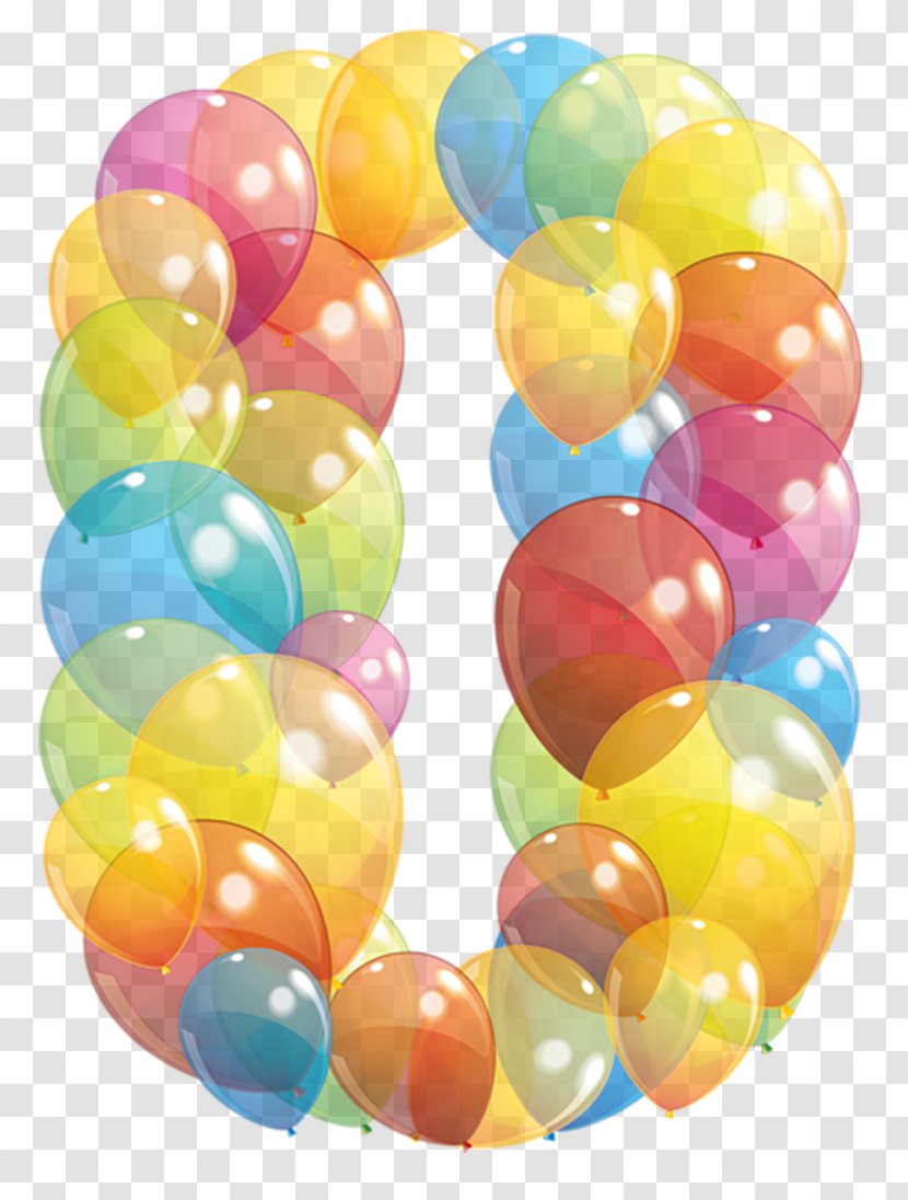 Balloon Modelling Number Clip Art - Easter Egg Transparent PNG