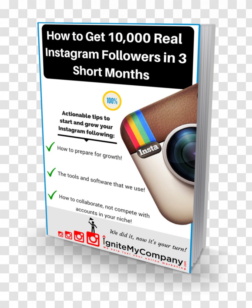E-book Marketing Instagram Download - Information - Book Transparent PNG