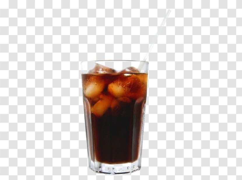 Soft Drink Juice Diet Carbonated Water - Iced Cola Transparent PNG