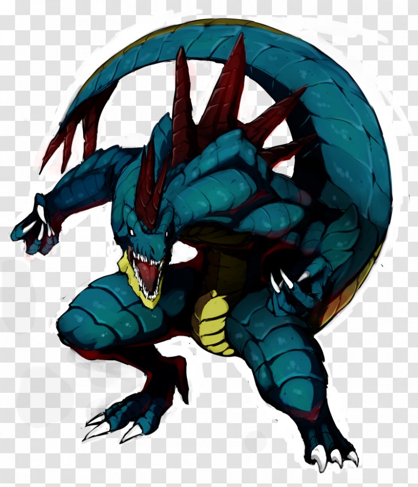Brock Feraligatr Pokémon Garurumon Alligator - Mythical Creature - Pokemon Transparent PNG