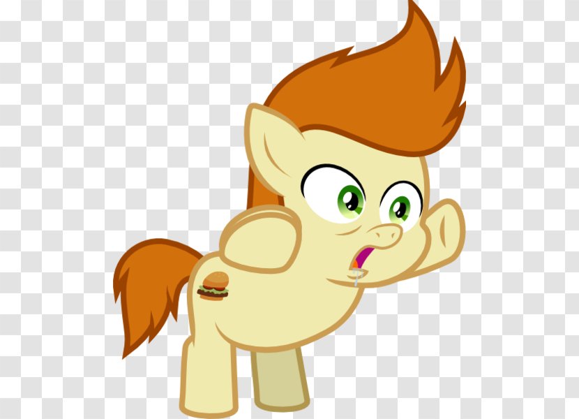 Pony Cat Hamburger Applejack 2013 Horse Meat Scandal - Cartoon Transparent PNG