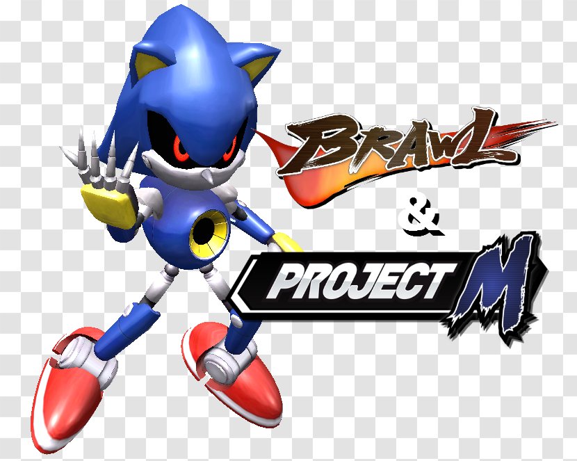 Super Smash Bros. Brawl Metal Sonic Project M Melee Generations - Mod Transparent PNG