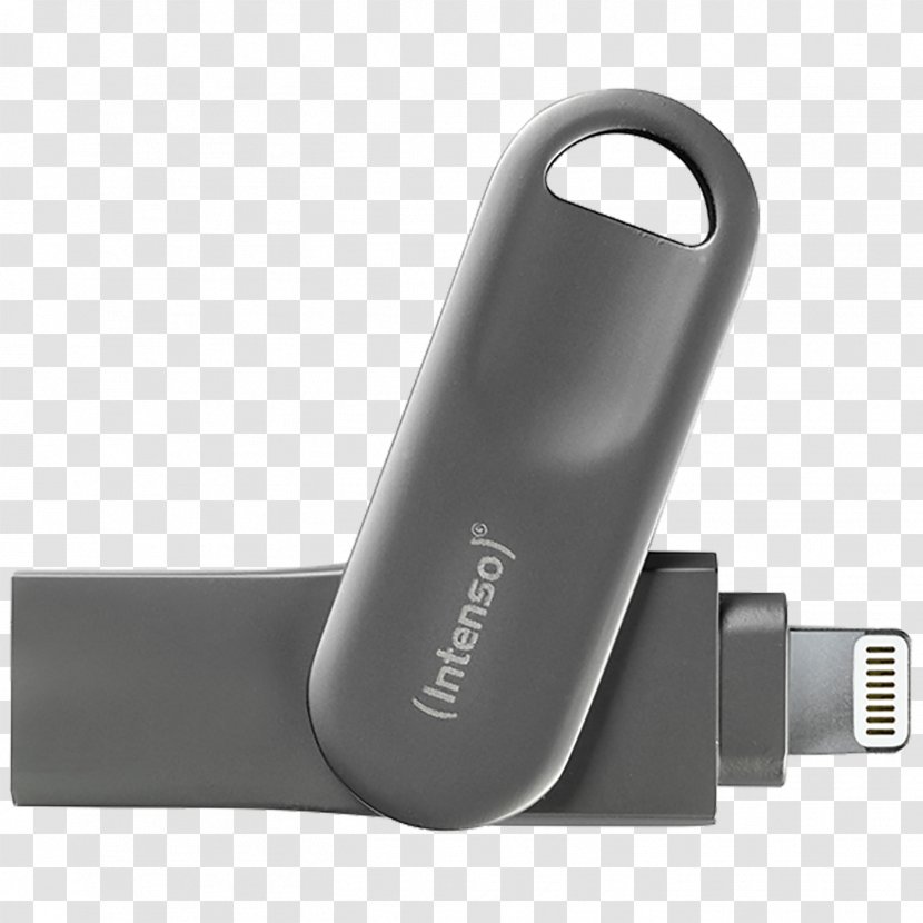 USB Flash Drives Intenso IMobile Line Pro Lightning + 3.0 OTG 2.0 Stick Rainbow Transparent PNG