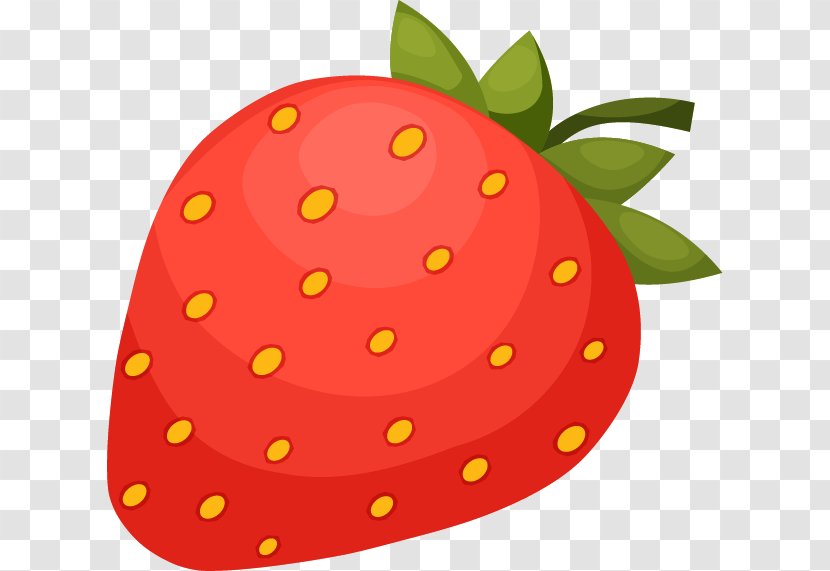 Red Amorodo Clip Art - Strawberries - Hand Painted Strawberry Trim Transparent PNG