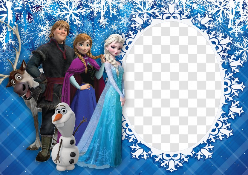 Elsa Anna Picture Frames Frozen Film Series Disney Princess - Frame Transparent PNG