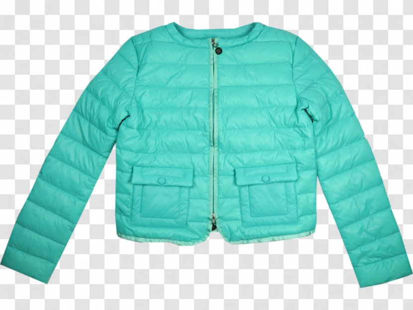 T-shirt Jacket Sleeve Patrizia Pepe Coat - Electric Blue - Padded Transparent PNG