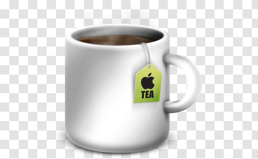 Coffee Cup Mug Teacup Social Networking Service - Apple Transparent PNG