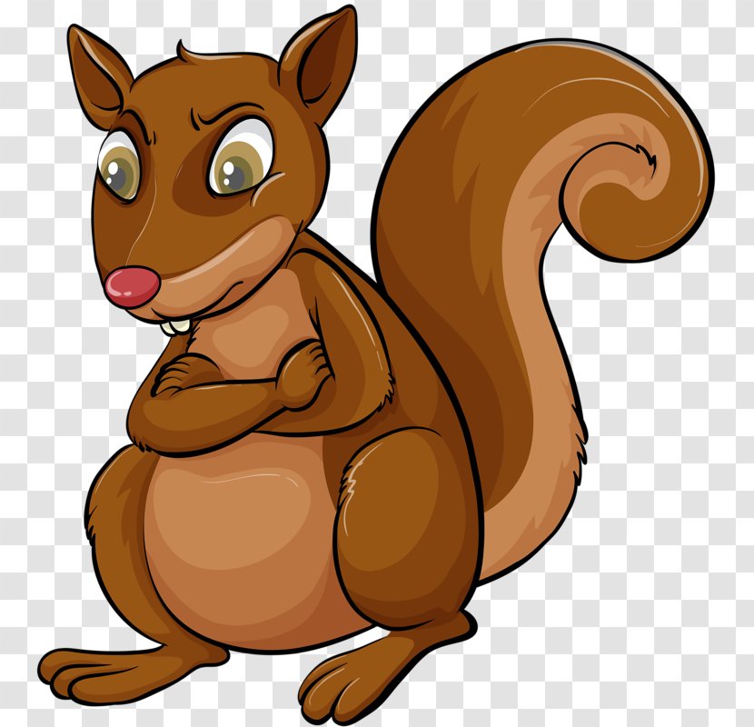 Royalty-free Nut Illustration - Rodent - Cartoon Squirrel Transparent PNG