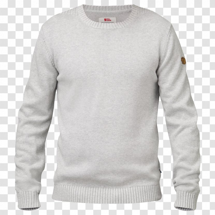 Mens Fjallraven Ovik Knit Crew Sweater Knitting Bluza Hoodie - Flat - Pullover Transparent PNG