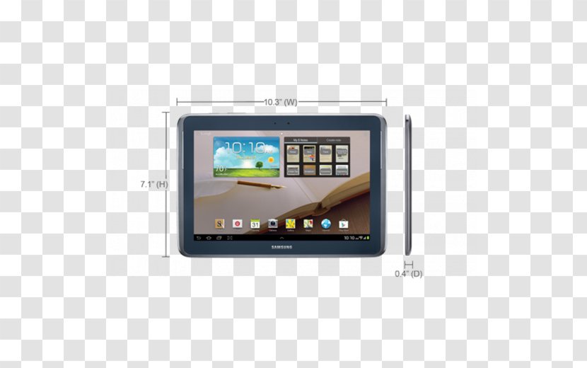Samsung Galaxy Tab 10.1 2 Note Series Android - Electronics Accessory Transparent PNG