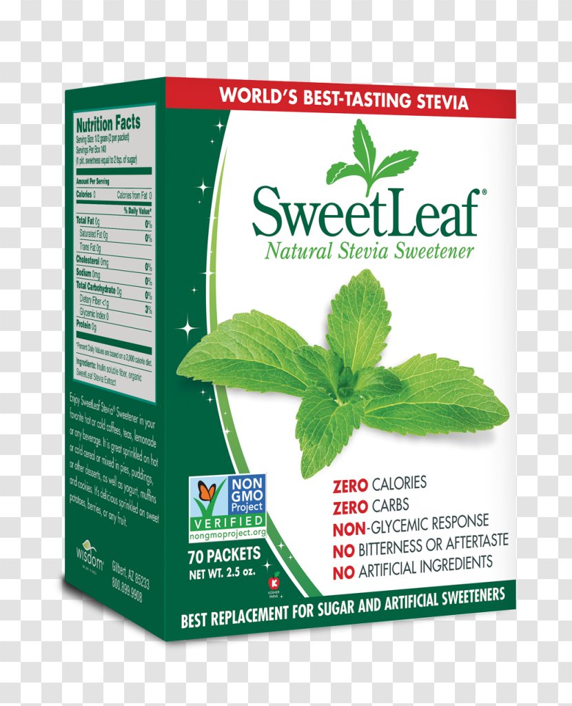 Stevia Sugar Substitute Sweetness Sucrose - Extract Transparent PNG