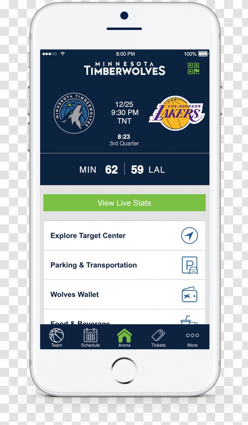 Feature Phone Smartphone Minnesota Timberwolves Target Center NBA - Mobile Phones - App Transparent PNG