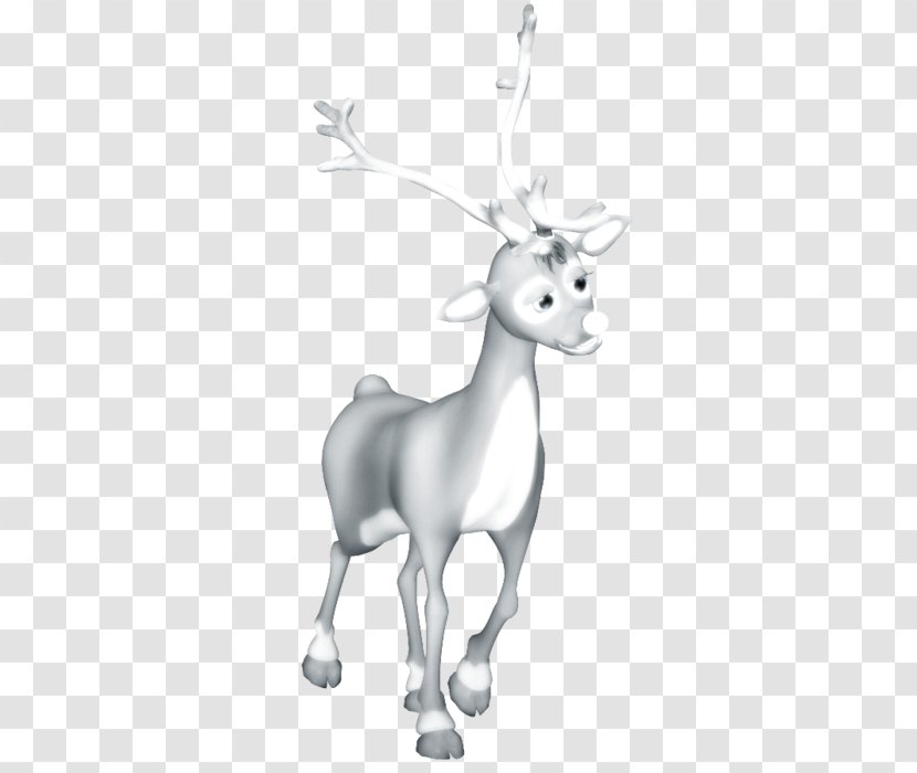 Reindeer Horse Clip Art - Vertebrate Transparent PNG