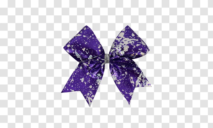 Dance Cheerleading Hair Ribbon Marple Township - Purple - Cheer Bow Transparent PNG