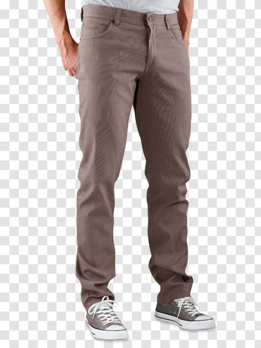Jeans Denim T-shirt Pants Clothing - Suit - Brown Men Transparent PNG