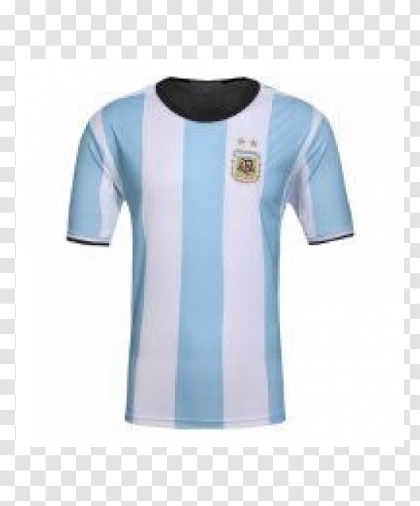T-shirt Argentina National Football Team World Cup Jersey - Active Shirt Transparent PNG