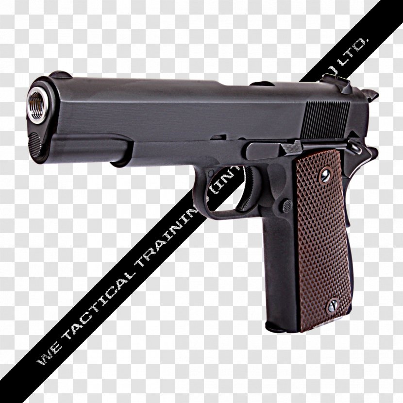 Airsoft Guns M1911 Pistol Blowback - Heart - Weapon Transparent PNG