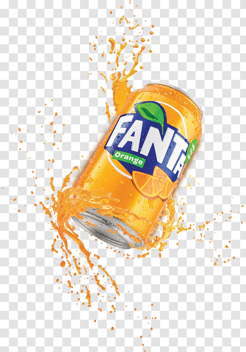 Fanta Fizzy Drinks Orange Drink Coca-Cola Juice - Brand Transparent PNG