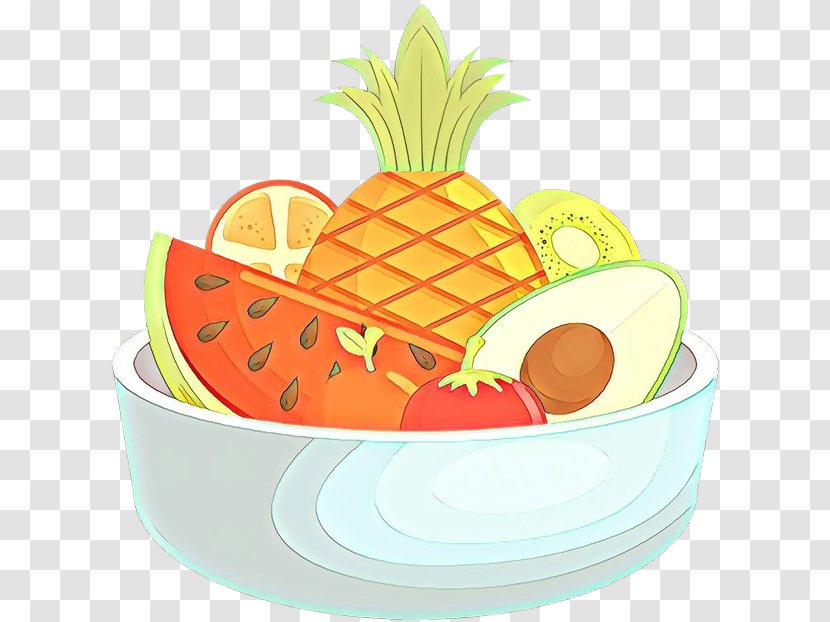 Pineapple - Orange - Plant Garnish Transparent PNG