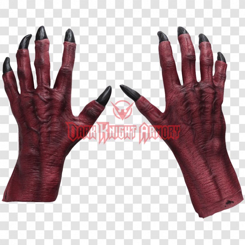 Costume Claw Finger Glove Monster - Hand Transparent PNG