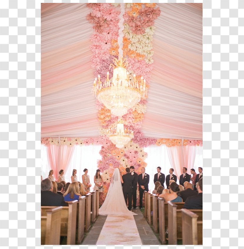 Jewish Wedding Ceremony Aisle Flower Bouquet - Lampshade Transparent PNG