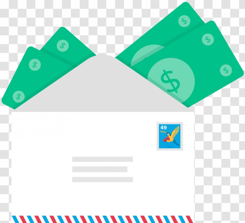 Logo Brand Line - Envelope Money Transparent PNG