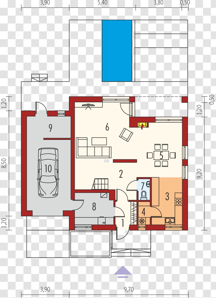 Floor Plan Line - Design Transparent PNG