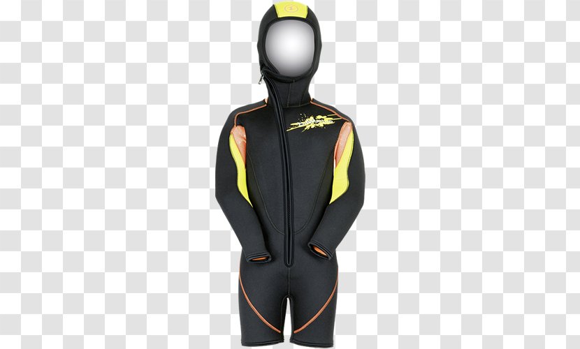 Wetsuit Diving Suit Child Scuba Set - Sleeve Transparent PNG