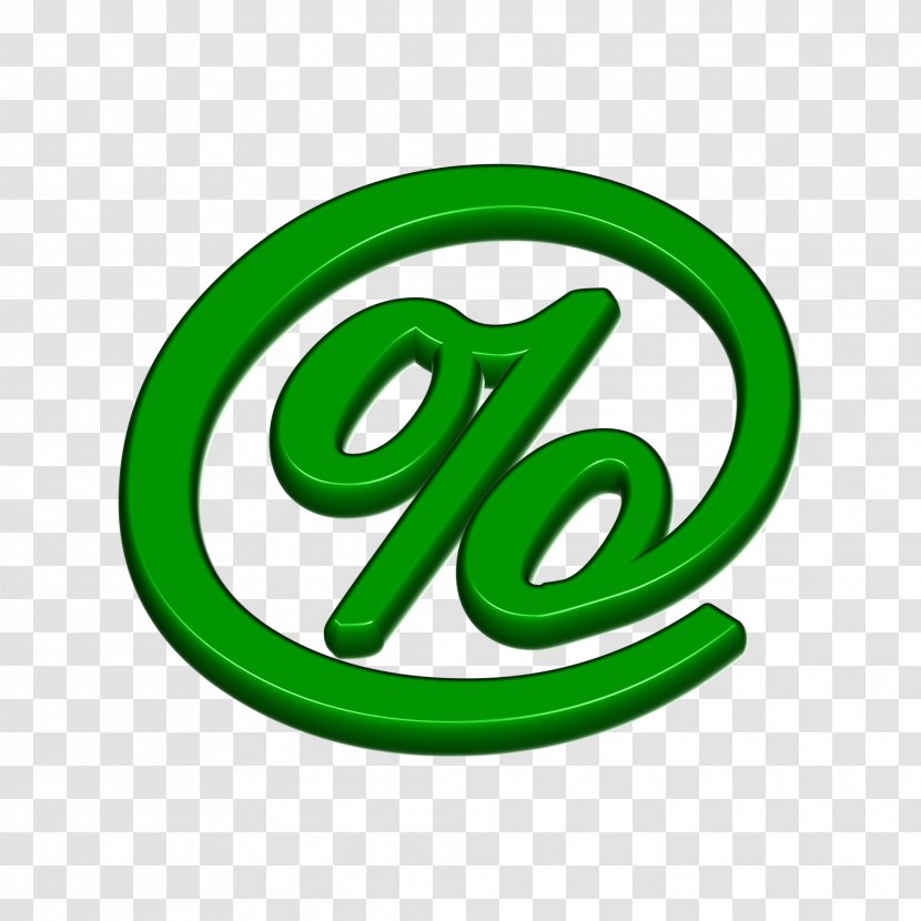 Trademark Logo Circle Symbol Oval - Percentage Transparent PNG