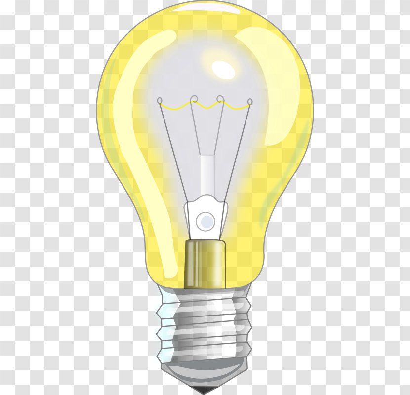 Incandescent Light Bulb Electricity Lamp Transparent PNG