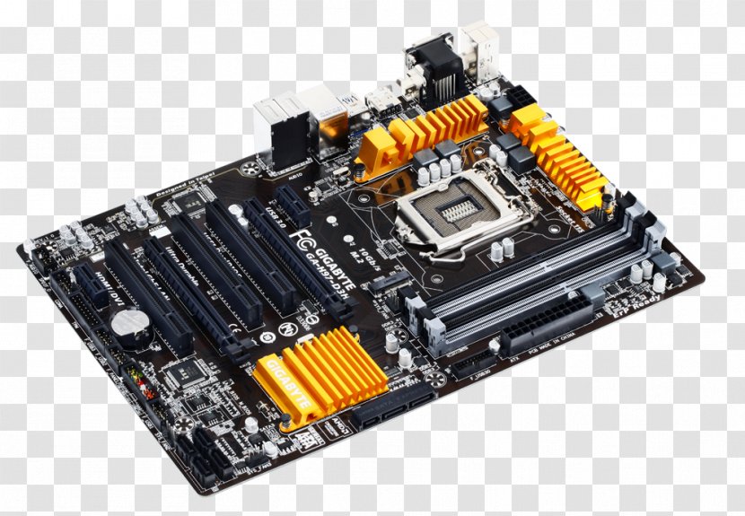 Intel LGA 1150 Motherboard Gigabyte Technology DDR3 SDRAM - Personal Computer Hardware Transparent PNG