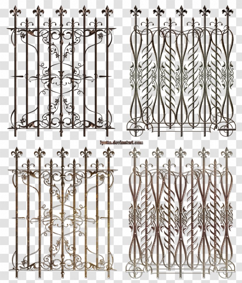 Line Art Angle Home Fence - Ornamental Transparent PNG