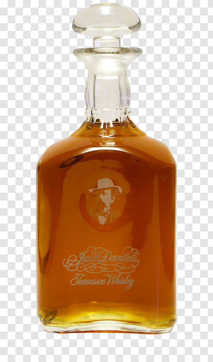 Tennessee Whiskey Distilled Beverage Jack Daniel's Bottle - Decanter Transparent PNG