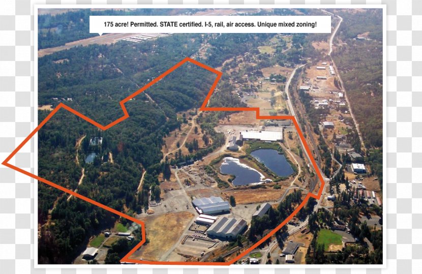 Southern Oregon Industrial Park Recreation Aerial Photography Transparent PNG