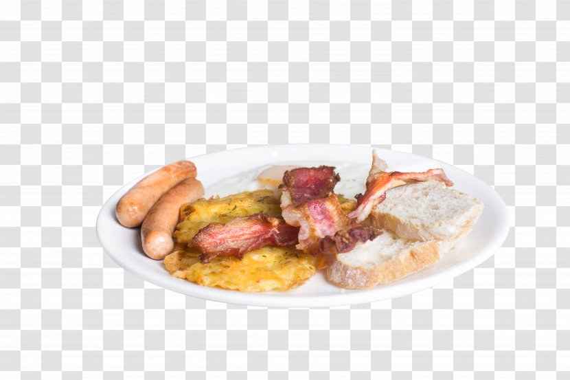 Full Breakfast American Cuisine Sausage Food - Sandwich Omelet Transparent PNG