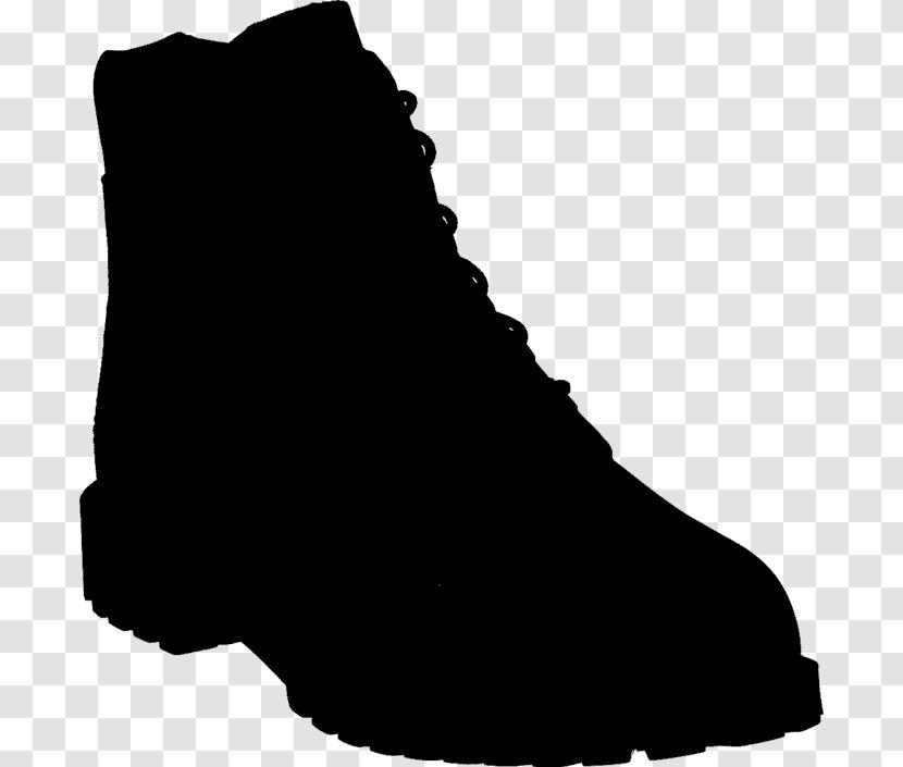 Shoe Boot Walking Font Black M - White Transparent PNG