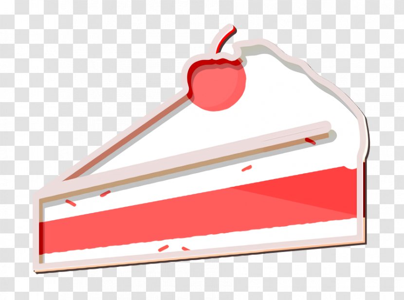 Cake Icon Newyears Party - Heart Red Transparent PNG