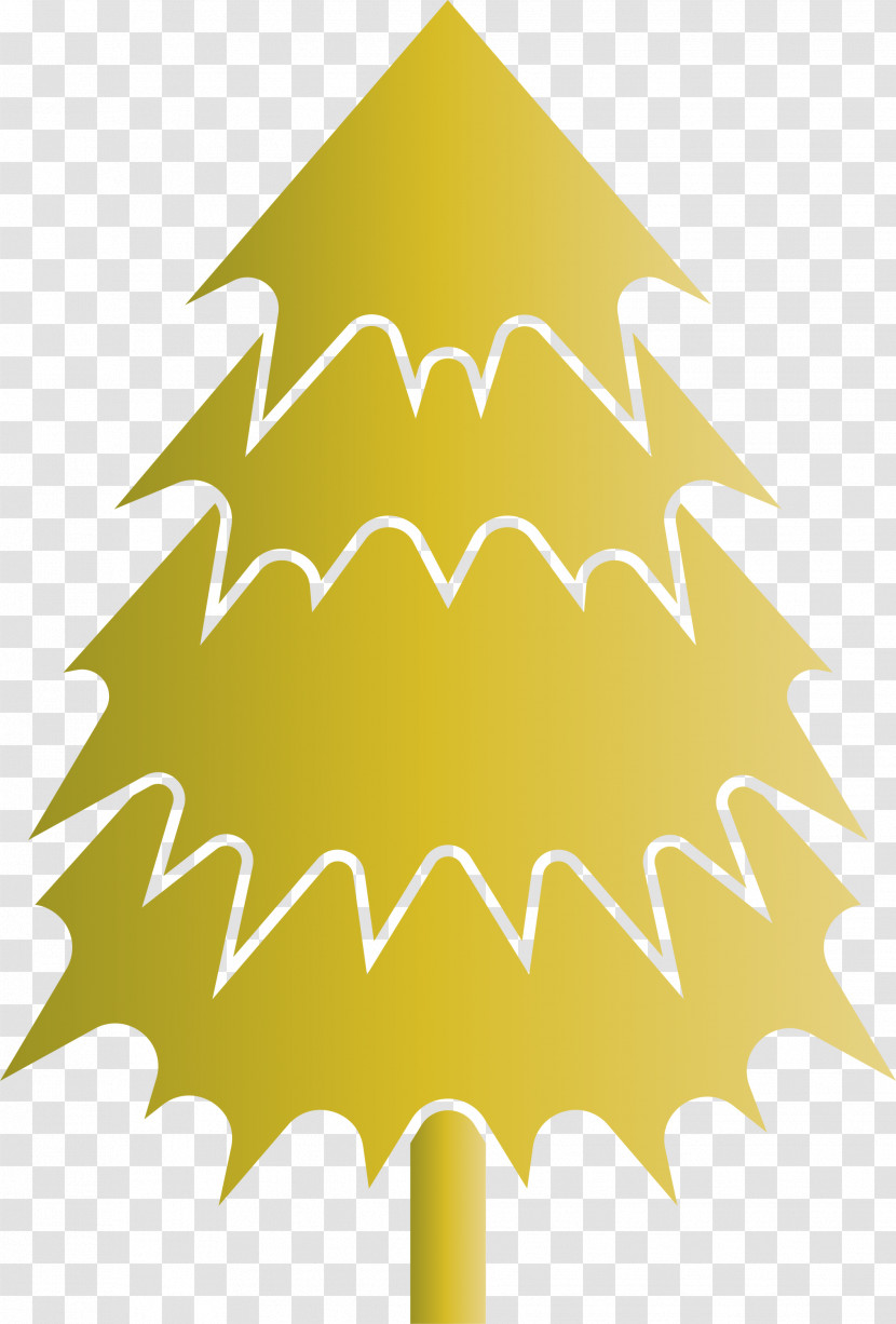 Leaf Angle Line Yellow Meter Transparent PNG