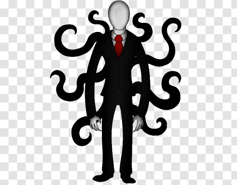 Slenderman Slender: The Eight Pages Clip Art Image - Creepypasta Coloring Book Transparent PNG