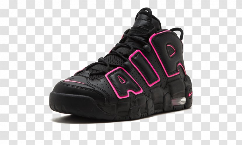 Sports Shoes Mens Nike Air More Uptempo QS 414962-004 GS 2016 - Brand - Reebok Blast Black Transparent PNG