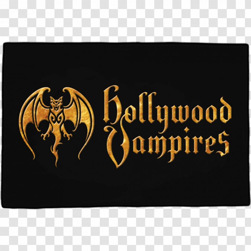 Hollywood Vampires Textile T-shirt Logo Font - Door Mats Transparent PNG