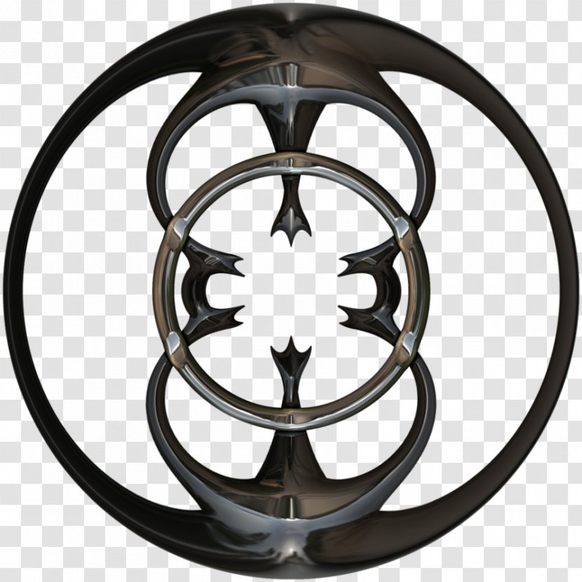 Alloy Wheel Spoke Circle Symbol - Iron Rod Transparent PNG