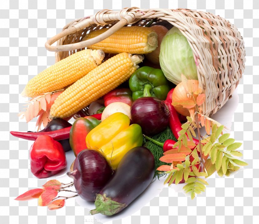Raw Foodism Vegetable Vegetarian Cuisine Basket Fruit - Natural Foods - Vegetables Transparent PNG