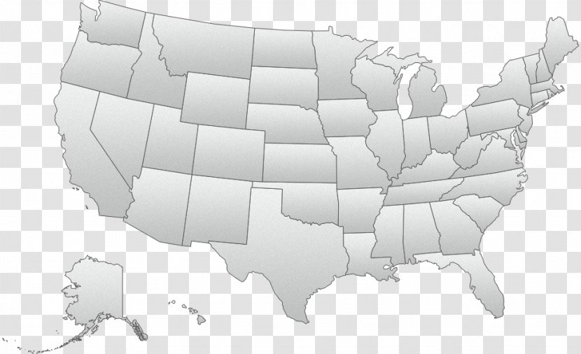 Federal Lands Road Map Washington, D.C. Bureau Of Land Management - Black And White Transparent PNG