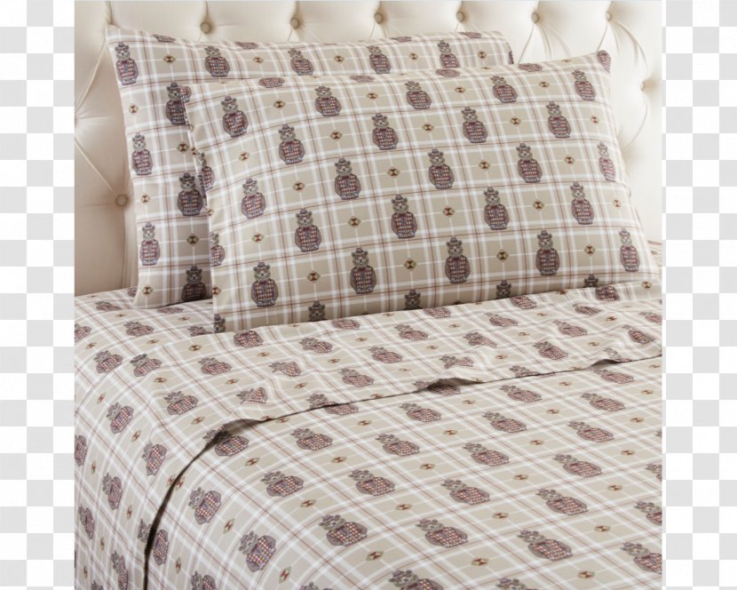Bed Sheets Flannel Pillow Cotton Linen - Textile Transparent PNG